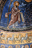 Tivoli, Chiesa di san Silvestro, affreschi dell'abside risalenti al xiii sec. 